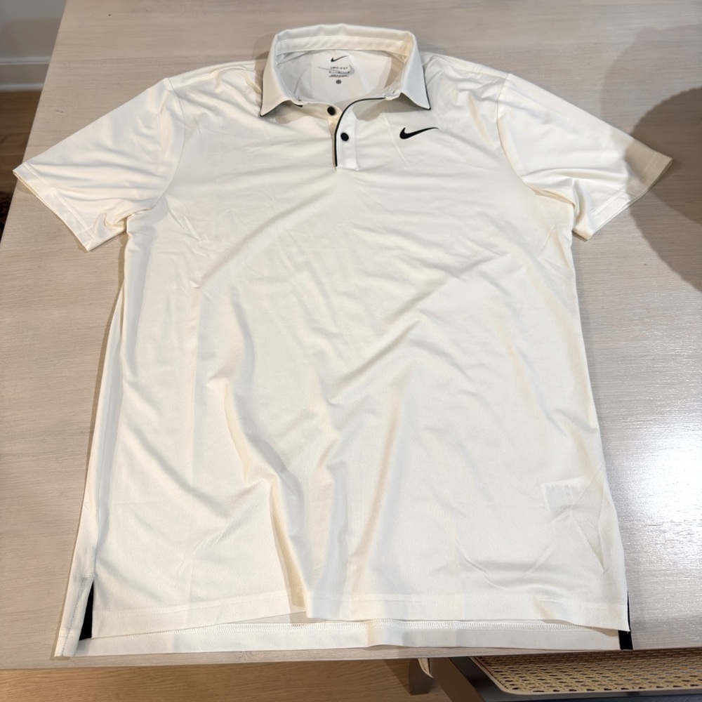 Nike Tour Men's Golf Polo - Off White